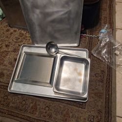 Charolas De Asero Inoccidable Y Aluminum 