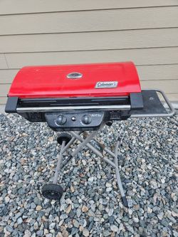 propane gas grill
Coleman NXT 200
standing size: 35x18x38H"
grill size: 26x18x12H"
used 1 or 2 times
$30
