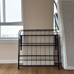 Twin size Foldable Bed Frame With Mattress For Free