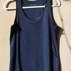 Anko Active Women's Black Tank Top Shirt T Tee Activewear Size 10  Gym  Sport 