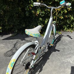 Youth 24” Bicycle - Liv Flourish white/teal 