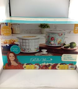 Pioneer Woman 1.5 Quart Slow Cookers (2pack) NEW***