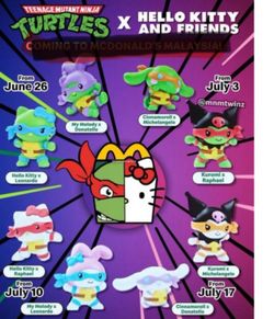 Hello Kitty X Tmnt Full Collection