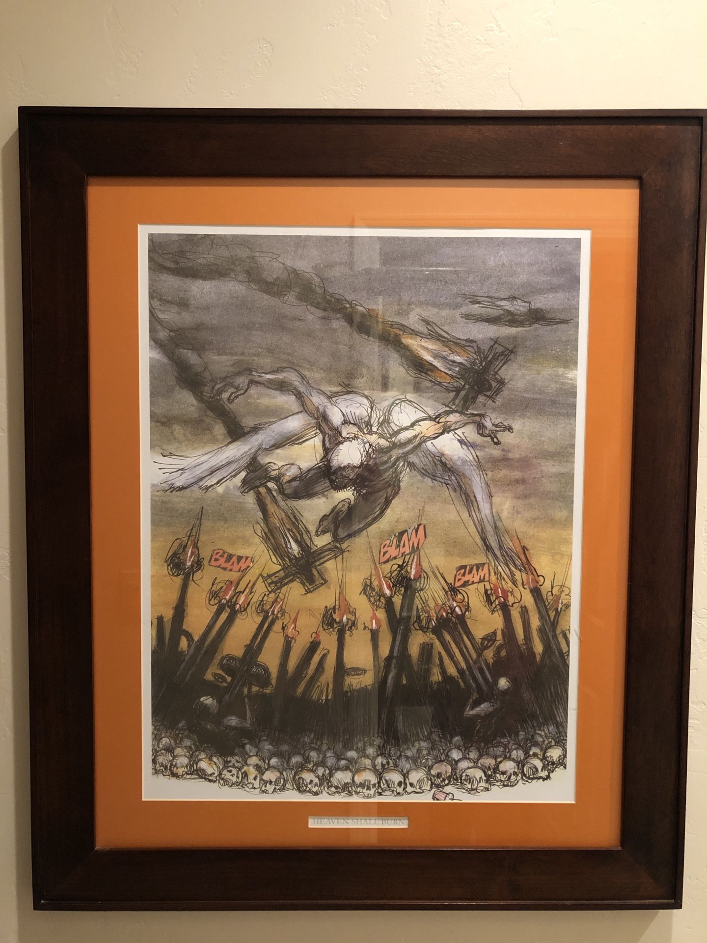 Derek Hess Print Art Lot of 9 (shipping in description)