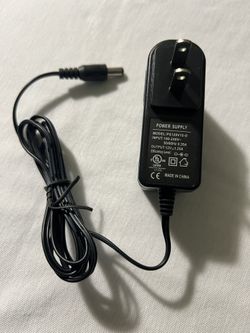 12 Volt (AC 100-240V to DC 12V 1.5 Amp/1500 mA) Power Supply Adapter for 12V Electronic Devices & Surveillance Cameras - UL listed - 2.1mm Plug (NEW)