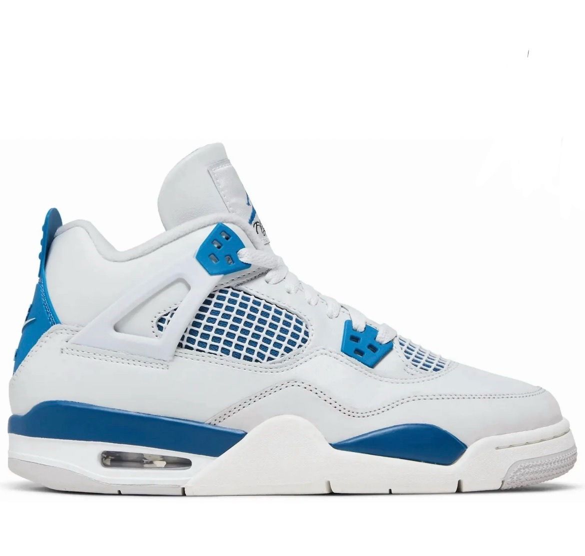 (GS) Air Jordan 4 Retro 'Military Blue / Industrial Blue' (2024) HF4281-141