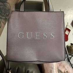 Pink Guess Crossbody Bag