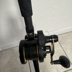 Penn Fathom 25nld2 2speed With Penn Carnage Rod