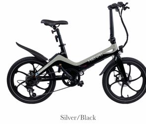 Blaupunkt Henri Foldable eBike Class II w/ Power Assist Throttle (APD202-H)