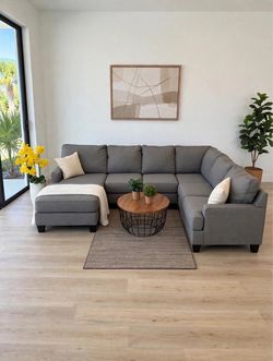 Sectional Couch Sofa - Ashley Furniture - 4 Piece - Gray