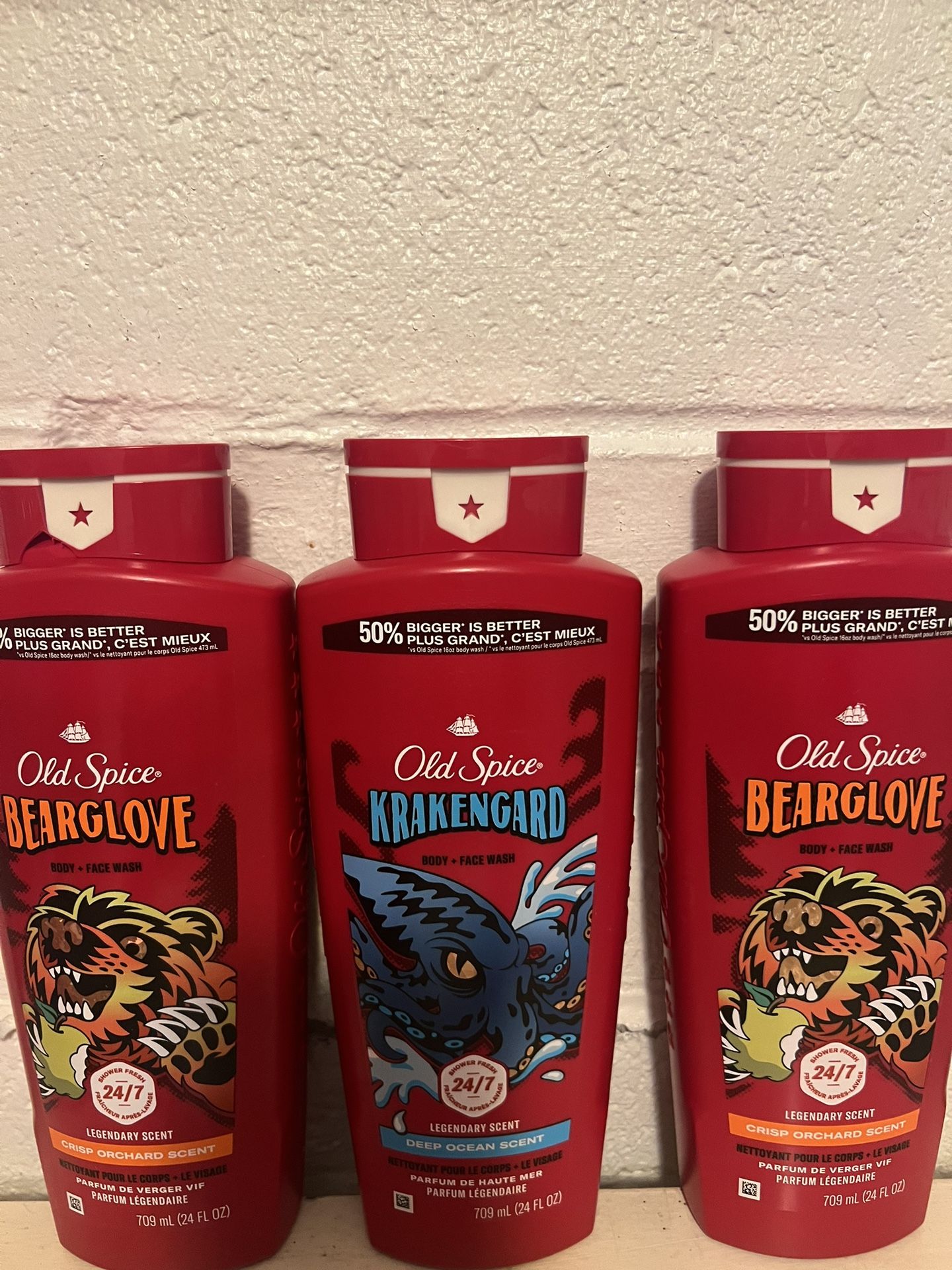 Old Spice Body Wash 24 OZ $6 Each