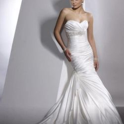 Size 4 SATIN Wedding Gown