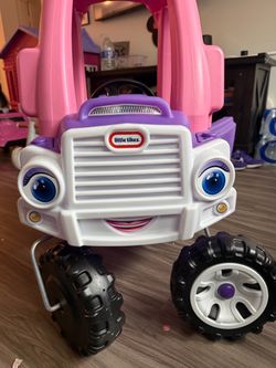 Little Tikes purple and pink car