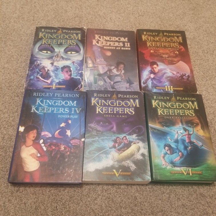 Kingdom Keepers Disney Chapter Book Series Books 1-6