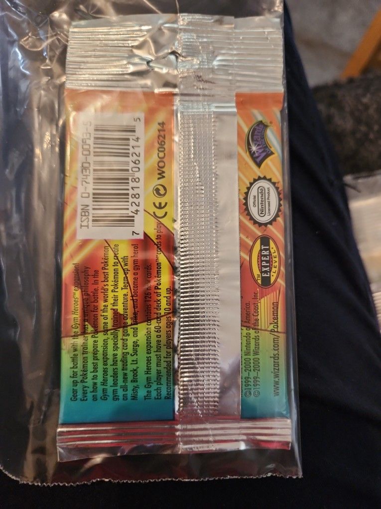 Pokemon Gym Heroes 1st Edition Booster Pack Lt Surge Brand New/Sealed! -  www.sigtechrail.co.uk