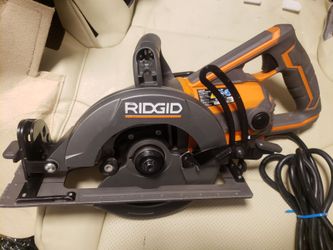 Ridgid Thrucool 15 Amp 7-1/4 In Worm Drive Circular Saw
