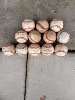 Baseballs- Leather