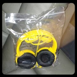 Yellow Headphones 