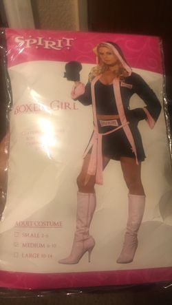 Boxer girl costume