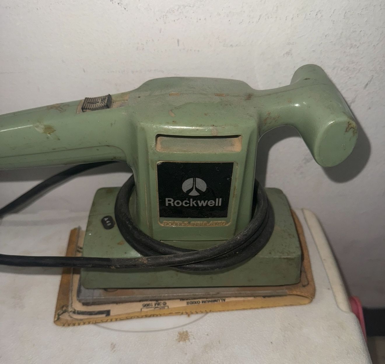 vintage Rockwell Model 96 Orbital Sander