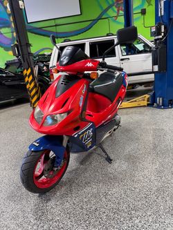 2002 Derbi GP1 race scooter