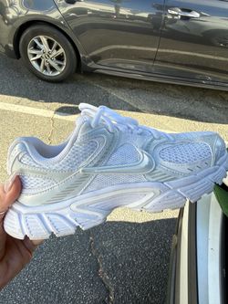 Women’s white Nike shoes