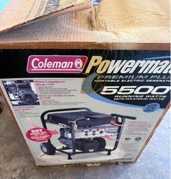 Coleman Powermate 5500W Portable Generator