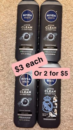 Nivea men bodywash charcoal