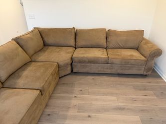 Pearce roll arm 3 piece wedge sectional Pottery Barn