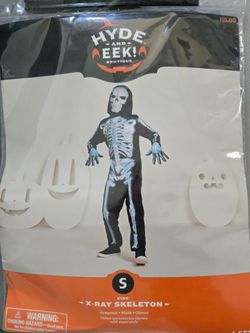 Xray skeleton costume