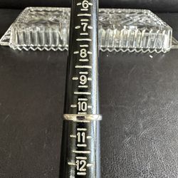 Sterling Silver High Polish 3mm Band Size 10 1/2 Preowned.