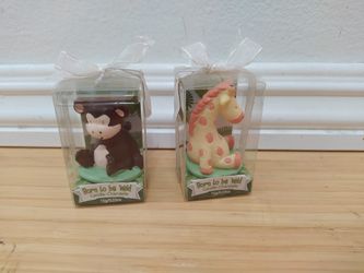 "Born To Be Wild" Baby Shower Candles