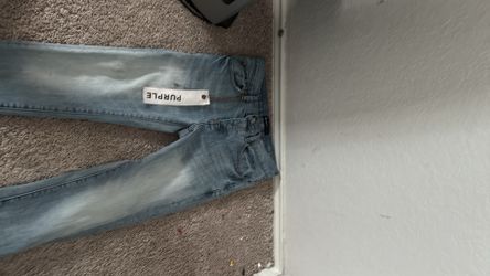 purple jeans size 30