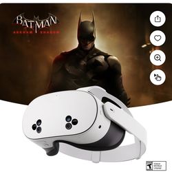 Meta Quest 3s + Batman Arkham shadow