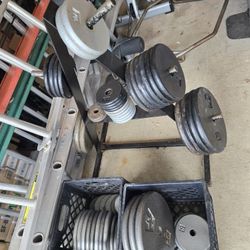 Pancake Style Standard 1inch Weight Plates 