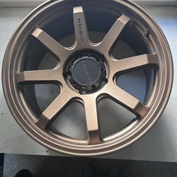 Set of 4 Vision rims - Mat Bronze 20 inch diameter x 9.