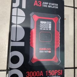 Gooloo Jump Starter & Tire Inflator BRAND NEW!