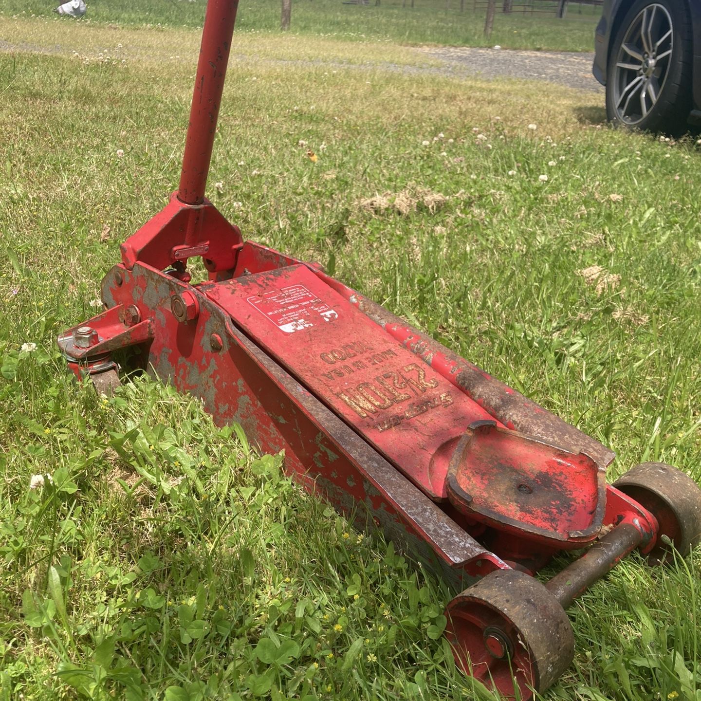 My Father's 40 Year Old Snapon (Walker) Jack After A Lot, 40 OFF