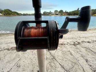 🐠 Preowned Shimano Triton TLD 25 Fishing Reel & Preowned IGFA Extreme 6’6” Rod 🔥