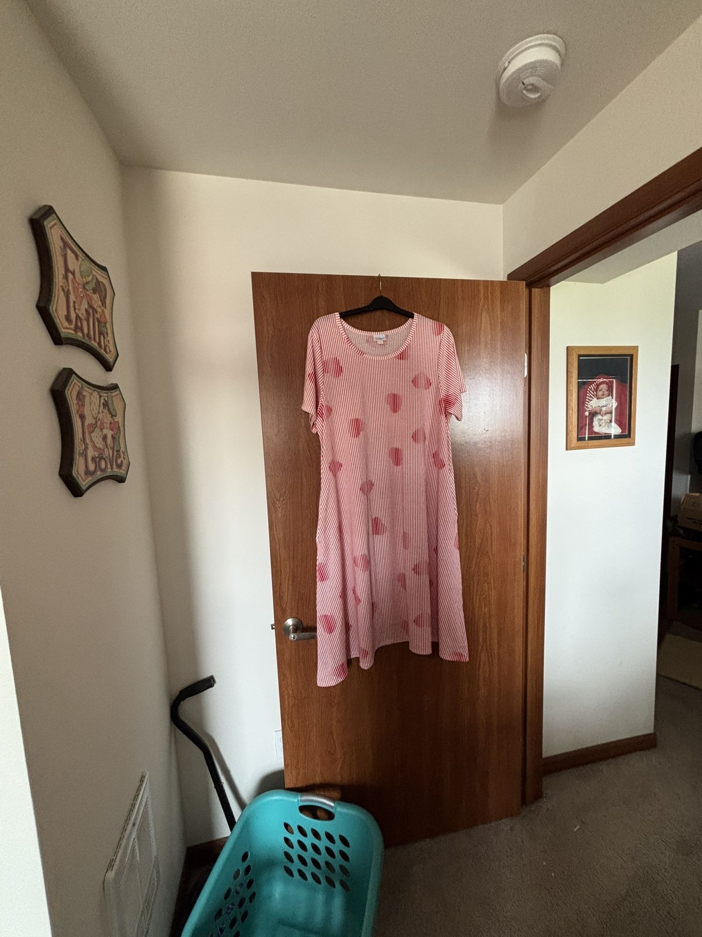 LuLaRoe Short Sleeve Maxi Dress 3XL