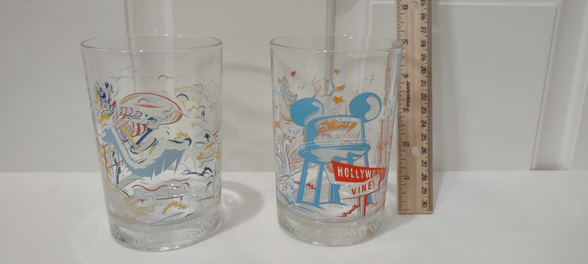 1996 McDonald's Promo Disney Glasses