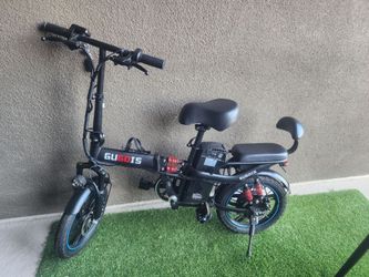 Black Electric Bike
