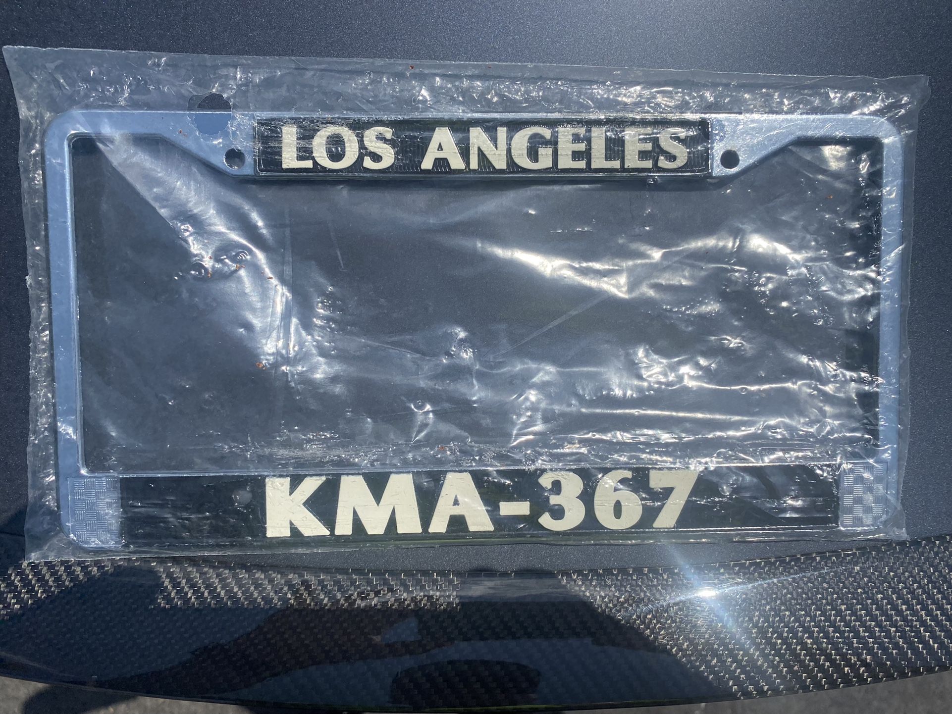 Los Angeles KMA-367 License Plate Frame