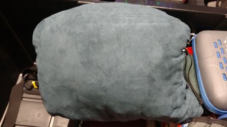 Compressible camping pillow