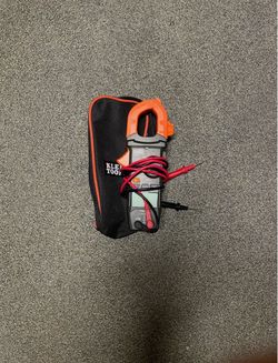 Klein Tools Clamp Meter with Case and Test Leads