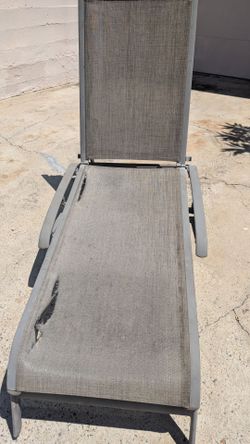 Agio sling chaise from Costco - needs new sling