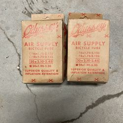 Odyssey Bike tubes (SEE DESCRIPTION)