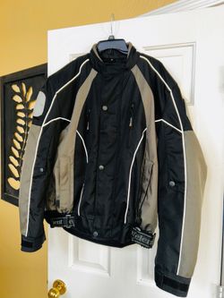 XL Motorcycle Jacket Men’s - Quilted Liner Padding Biker “Xelement”