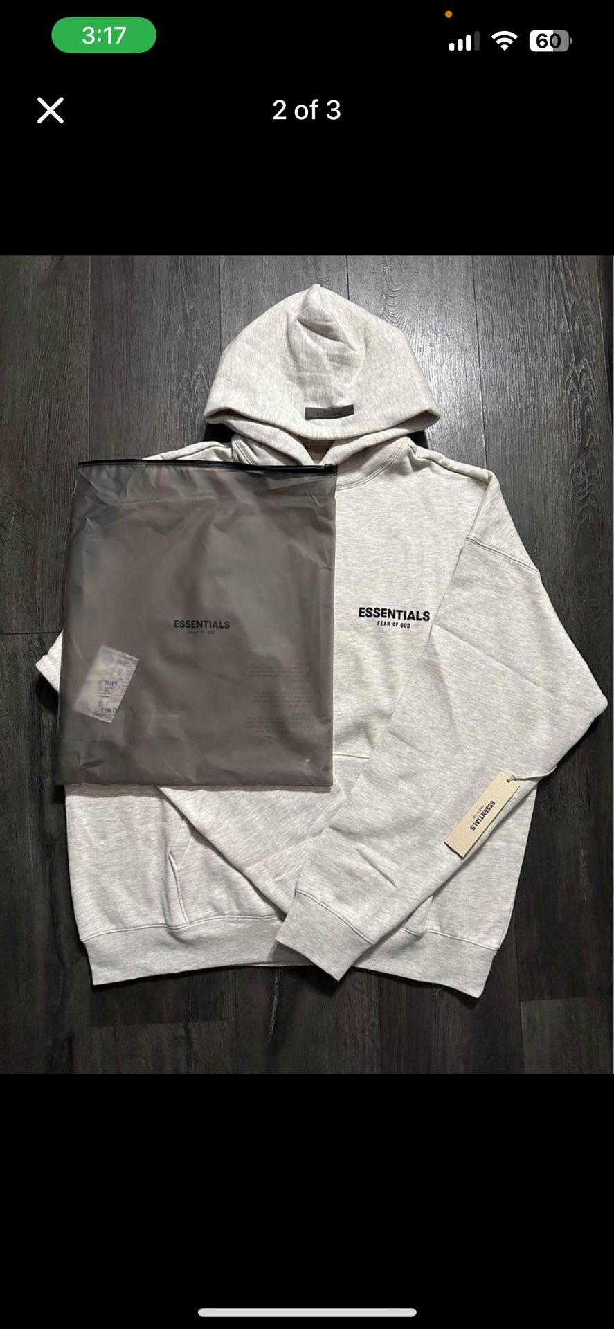 Essential Hoodies Medium Men