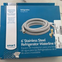 6’ Stainless Steel Refrigerator Waterline Kit
